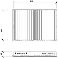 Diederichs DCI1021 Interieurfilter