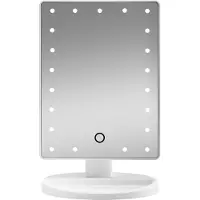 Gillian Jones Makeup Table Mirror LED-Light & Touch - White 10260-90 - White 1 pieces - White