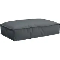 vidaXL Kussen Antraciet 60 x 40 x 8 cm Oxford Stof