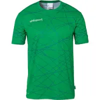 Uhlsport Prediction Short Sleeve T-shirt Groen 3XL Man