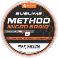 Nytro Sublime X8 Method Microbraid 50m - Maat : 0.04mm
