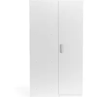 Wasophoogte Opbergkast - Zijkast voor wasmachine kast - Module K2 - 700(D)*1300(B)*2350(H) mm - Wit