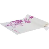 Gymstick emotion exercise mat pink/white - Met Draagband En Online Trainingsvideo's