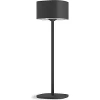Calex Serino Oplaadbare Tafellamp - Draadloos - Binnen en Buiten - Warm Wit Licht - Dimbaar - Zwart