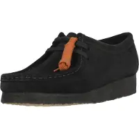 Clarks Originals Instappers 'Wallabee' zwart