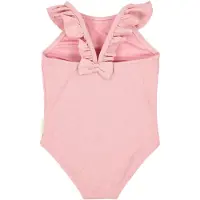 Little Dutch Badpak met Ruches - Dreamy Pink Rose - Maat 62/68