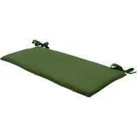 Madison bankkussen 140x48 - moss green recycled canvas