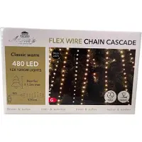 Coen Bakker Anna Collection Cascade draadverlichting - voor boom 150 cm - 480 leds - Kerstverlichting kerstboom