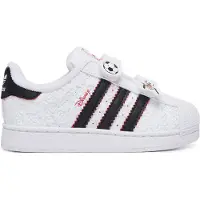 Adidas Sneakers 'Disney Superstar II Comfort Closure' ecru / rood / zwart / wit