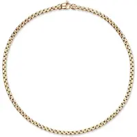 Glow - 925 Sterling Zilveren Ketting Voor Dames