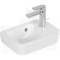 Villeroy & Boch O.Novo fontein met 1 kraangat rechts 36x25x9,5cm Wit