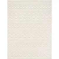 Tapis.fr Binnen- en buitenkleed Cotara crème 60x100 cm