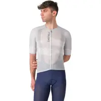 Castelli Climber's A/C herenfietsshirt met korte mouwen, grijs || Maat: L