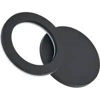 LINDBY LED-wandlamp buiten Ilveo, zwart, Woon-/ Eetkamer, Aluminium, Modern, LED wandlamp buiten