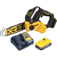 DeWalt DCMPS 520 H1 accu-snoeizaag 18 V 20 cm borstelloos + 1x Powerstack accu 5.0 Ah + lader