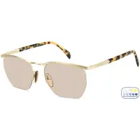 David Beckham Zonnebril DB 1225/S 55/20/145 Goud honing havana Metalen monturen MAN DB 1225/S
