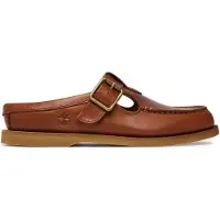 Timberland Women Classic Boat Clog Shoe Rust Full Grain-Schoenmaat 39