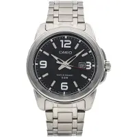 Casio Analoog horloge zwart / zilver