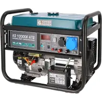 Könner&Sohnen KS 10000E ATS, 7500 W, 230 V, 25 liter, benzine, 50 Hz, 12 V