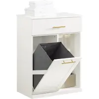 SoBuy Meuble Salle de Bain Blanc 66x37x95 cm