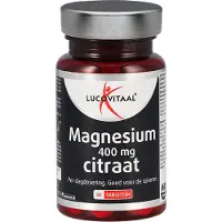 Lucovitaal Supplementen - Magnesium Citraat 400mg - 30 tabletten