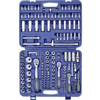 Kunzer 7SS172 Dopsleutelset Metrisch 1/4 (6.3 mm), 1/2 (12.5 mm), 3/8 (10 mm)