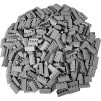 LEGO 2x4 dakpannen, lichtgrijs - 3037, NIEUW! Aantal: 250x