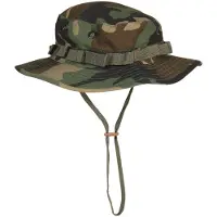 Mil-Tec - Boonie Hat XL Woodland Camouflage