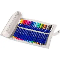 Staedtler - triplus color kleurstift - oprolbare pennenzak met 20 kleuren