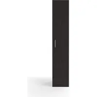 Wasophoogte Opbergkast - Zijkast voor wasmachine kast - Module M - 700(D)*450(B)*2350(H) mm - Zwart