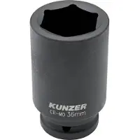 Kunzer 7SSE348 Kracht-dopsleutelinzetset 3/4 (20 mm) 8-delig