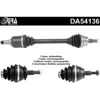 ERA Benelux DA54136 Aandrijfas