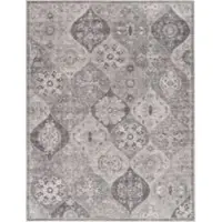 Tapis.fr Wasbaar tapijt Sami grijs 200x280 cm