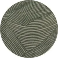 Tapis.fr Binnen- en buitenkleed Cotara groen 120 cm rond