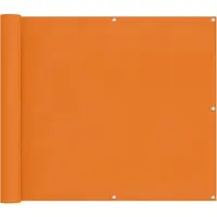 vidaXL Balkonscherm 100 x 800 cm Oxford Stof Rechthoekig Oranje