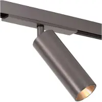 Lucide 1 Fase Railspot Linial Mox Mat Zwart Chroom