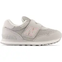 New Balance Kids 515 Hook & Loop-sportschoenen, grijs (28.5), Plat, Klittenband, Sportief, kinderkleding PV515V1