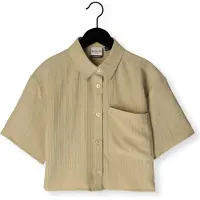 Retour Jeans blouse beige Meisjes Polyester Klassieke kraag Effen - maat 158/164