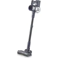 Severin HV 7179 steelstofzuiger & elektrische bezem Batterij/Accu Droog Zakloos 0,5 l 400 W Blauw, Metallic 2,2 Ah