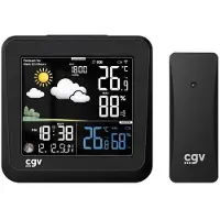 CGV Multifunctionele Weerstation CGV MY METEO-1NC Zwart