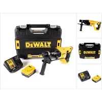 DeWalt DCH 133 M1 accu combihamer 18V 2.6J SDS plus Brushless + 1x accu 4.0Ah + lader + TSTAK