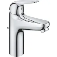 GROHE Swift - Wastafelkraan met afvoerplug, chroom 24325001
