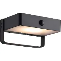Nordlux solar wandlamp | Saulio | 3000K | IP44 | 4.45W | Zwart