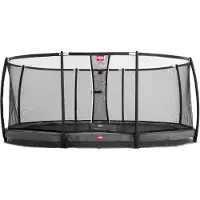 Berg Grand Champion InGround 520 Grey + Safety Net Deluxe 520.00 cm