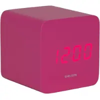 Karlsson Wekker Spry Square LED Bright Pink