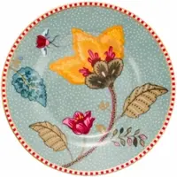 Pip studio Bord Home Petit Four Blooming Tales Fantasy Blue 12 cm (Set van 6)