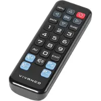 Vivanco RR Z 130 Afstandsbediening Zwart