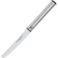 Westmark Vesper-/steakmes, gekartelde structuur, lengte: 23 cm, Monopol-editie, roestvrij staal/kunststof, Profi, zilver, 16923360
