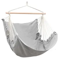 AMANKA XL Hangstoel Buiten - 155x125 Tuin Hangstoel - Zit Hangmat voor 1 Persoon - Binnen en Buiten