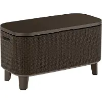 Keter Buitenbar Bevy Bar Cool, bruin, rotanlook